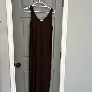 H&M Brown Ribbed Top